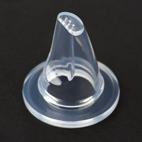 Соска на поильник силиконовая три отверстия 35мм 9мес 220₽