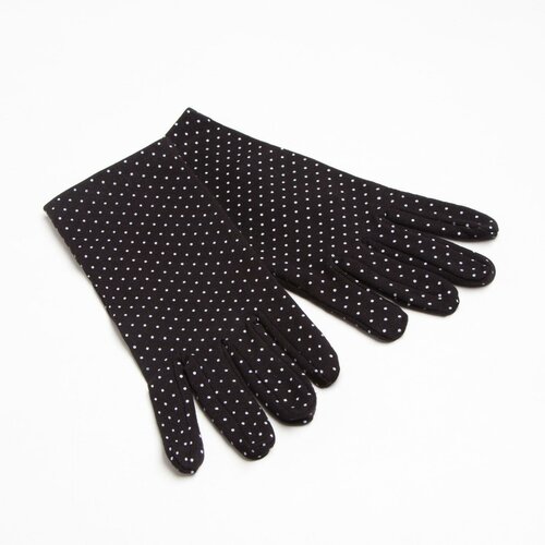 фото Перчатки minaku демисезонные, размер 22, черный