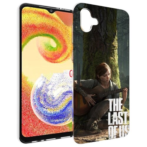 Чехол MyPads The Last of Us Part II для Samsung Galaxy A04 задняя-панель-накладка-бампер