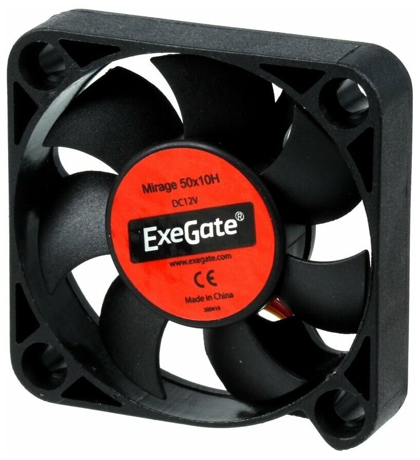 Вентилятор для видеокарты ExeGate Mirage 50x10S (ex180972rus), черный - фото №3
