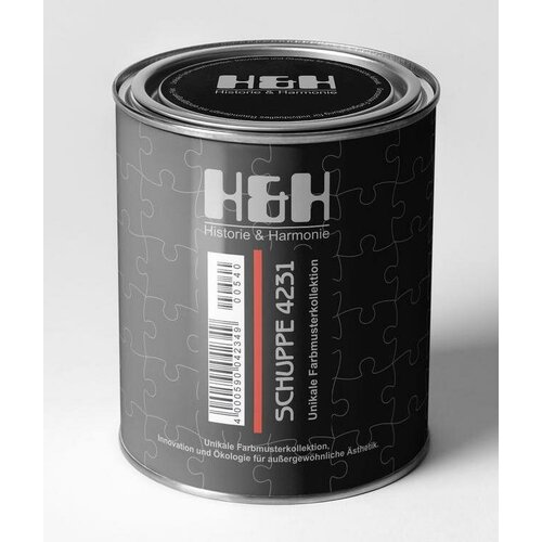 H&H Schuppe / H&H Шуппе глубокоматовая краска 0,9л