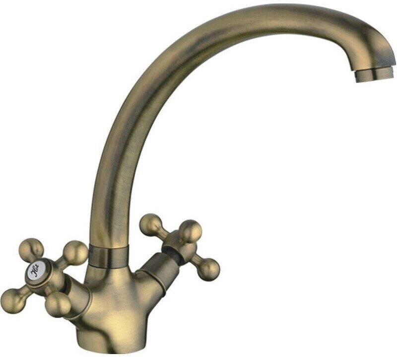 Смеситель для кухни Haiba HB4219-4 бронза