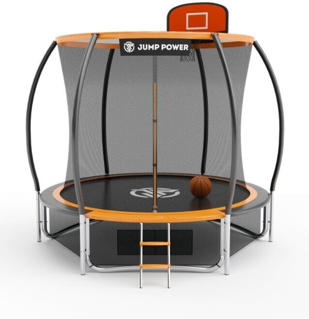 Батут Jump Power 8 ft Pro Inside Basket Orange