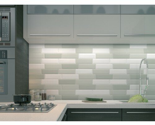 плитка настенная 28,5х8,5 ГАММА, кофе с молоком Kerama Marazzi - фото №18