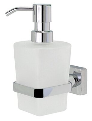 Дозатор для жидкого мыла, матовое стекло/ хром, WasserKRAFT Dill K-3999