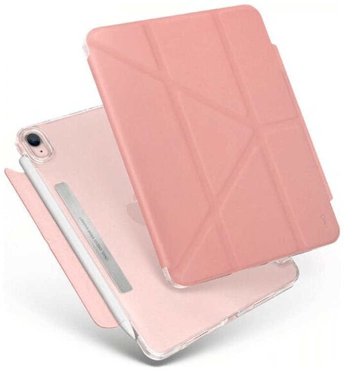 Uniq Чехол-книжка Uniq Camden Anti-microbial Pink для iPad mini 6 розовый PDM6(2021)-CAMPNK