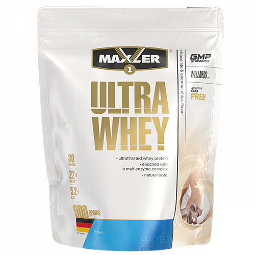 Maxler Ultra Whey (900 гр) (шоколадно-кокосовые чипсы)