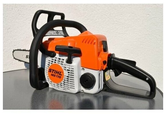 Пила цепная бензиновая Stihl MS 170, шина R 35см цепь 61PMM3 1130-200-0486 (1130-200-0558) - фото №11