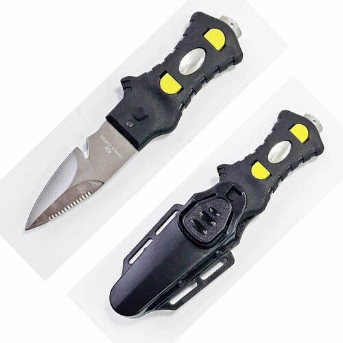 Innovative Scuba Concepts Нож Dive 3' чёрный