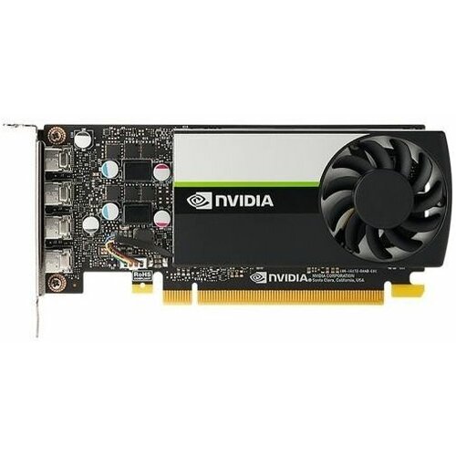Видеокарта Nvidia PCIE16 T1000 8GB GDDR6 BLK 900-5G172-2270-000 5670600₽