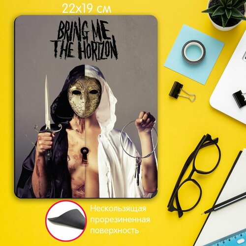 Игровой коврик для мыши рок группа Bring Me The Horizon