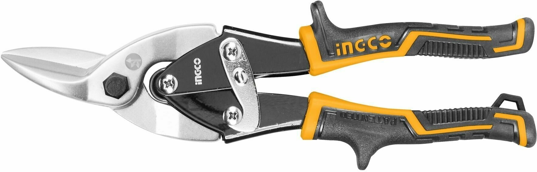 Строительные ножницы по металлу левый рез 250мм INGCO HTSN0110L