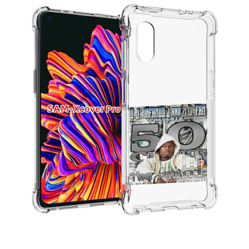 Чехол MyPads 50 Cent - The Payback для Samsung Galaxy Xcover Pro 1 задняя-панель-накладка-бампер