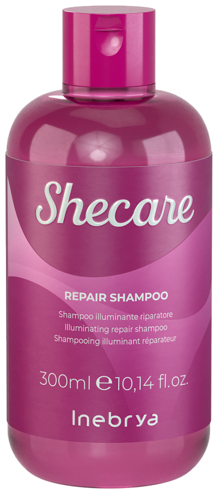 Шампунь для восстановления и блеска волос Repair Shampoo Inebrya Shecare, 300 мл