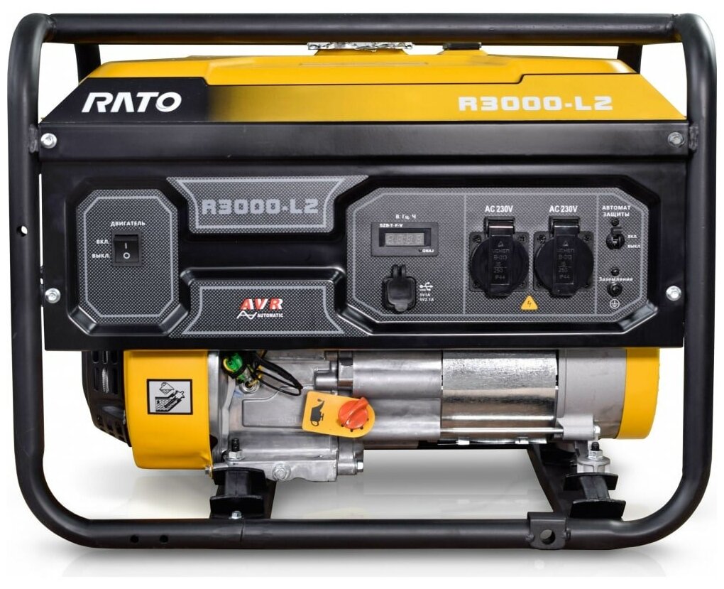 Бензогенератор RATO R3000-L2 - фотография № 3
