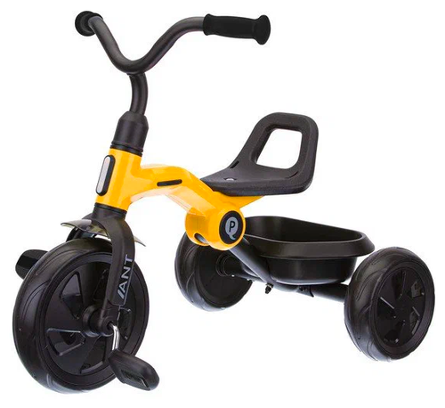 Трехколесный велосипед  QPlay Ant Basic Trike, желтый (требует финальной сборки)