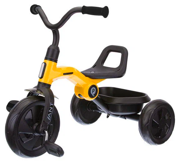 Трехколесный велосипед QPlay Ant Basic Trike, желтый