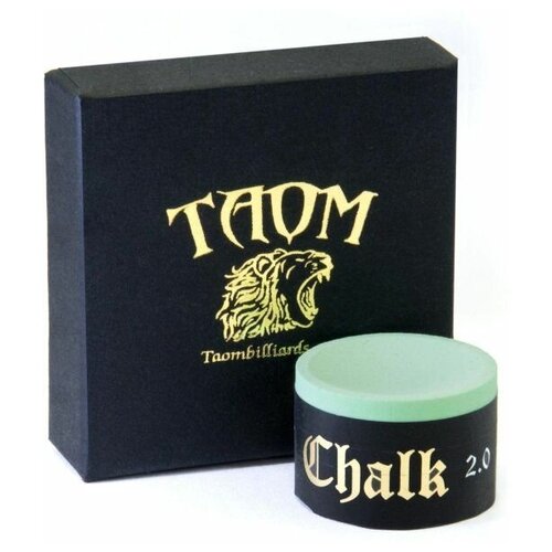 Мел «Taom Snooker Chalk 2.0» зеленый профессиональный квадратный нескользящий зеленый сухой синий масляный снукер мел для бильярда