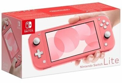 Игровая приставка Nintendo Switch Lite 32 ГБ, коралловый