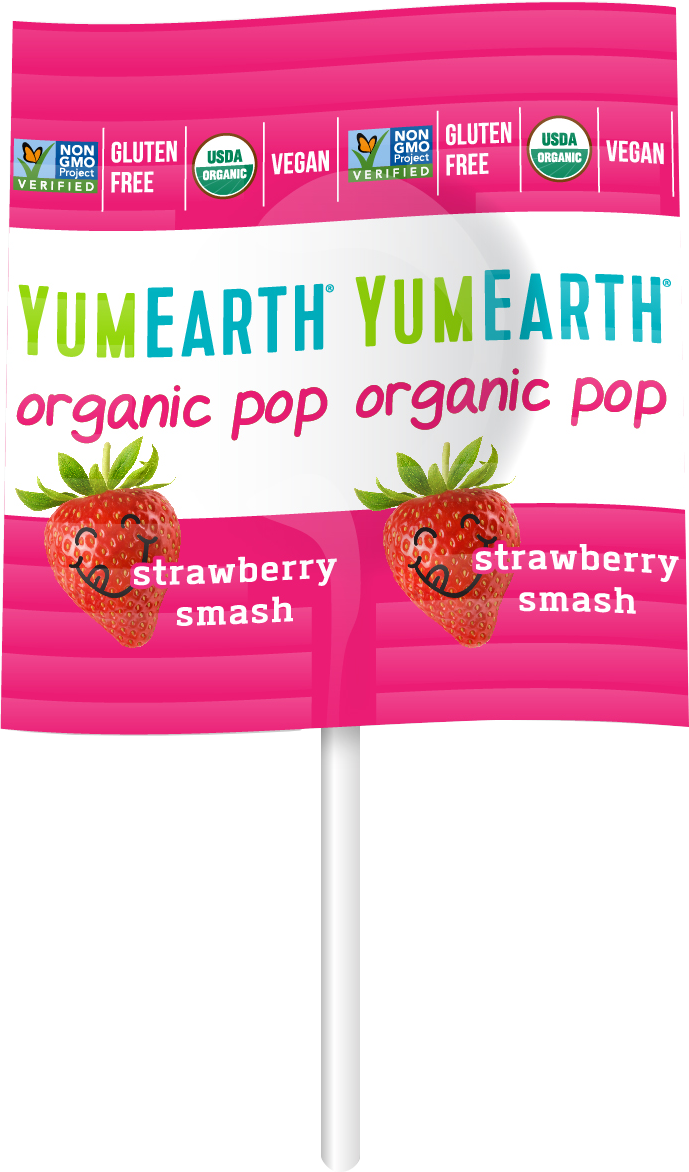 Органические леденцы на палочке YumEarth Organic Fruit Pops, Ассорти, 8 фруктовых вкусов, 100 леденцов - фотография № 11