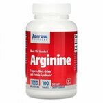 Jarrow Formulas, Arginine, 1000 mg, 100 Tablets - изображение