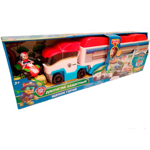 Автовоз щенячий патруль / Патрулевоз щенков спасателей/ Машина для щенков спасателей Dog Heroes