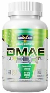 MAXLER DMAE капс., 250 мл, 140 г, 100 шт.