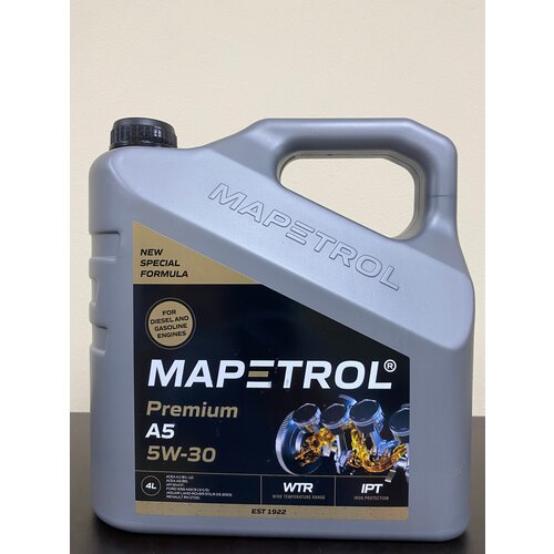 Масло моторное MAPETROL PREMIUM A5 5W30 4 L Словения