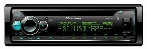 Автомагнитола CD Pioneer Deh-s5250bt 1DIN 4x50Вт .