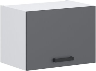 Кухонный модуль №19 шкаф верхний навесной ЛДСП 50х32х36см белый графит