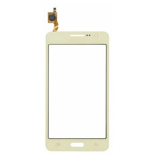 Тачскрин для Samsung GALAXY GRAND PRIME G531 золотой (сенсорное стекло)