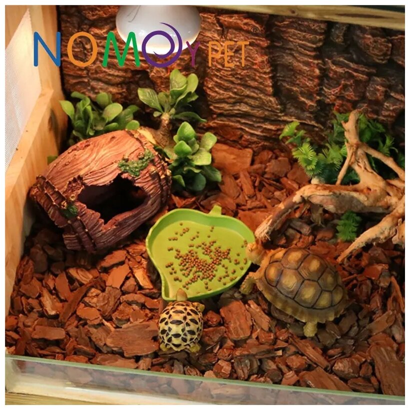 NOMOy Pet Кормушка для террариума, 15,4 х 12,4 х 1,8 см - фотография № 10