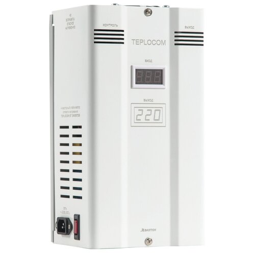 Фазоинверторный стабилизатор для газовых котлов отопления TEPLOCOM ST-1000 INVERTOR (688) Teplocom