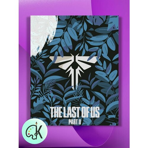 Картина по номерам на холсте The Last of Us - Постер Цикад 2, 40 х 50 см картина по номерам на холсте the last of us постер цикад 40 х 50 см