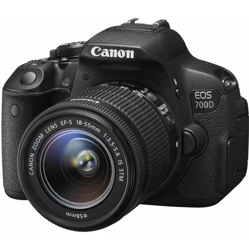 Зеркальный фотоаппарат Canon EOS 700D Kit 18-55mm IS STM 5499000₽