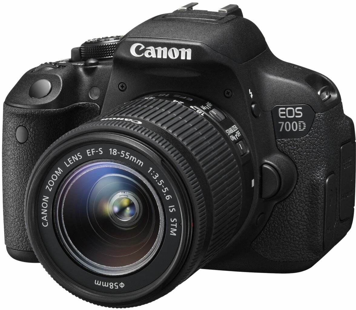 Зеркальный фотоаппарат Canon EOS 700D Kit 18-55mm IS STM