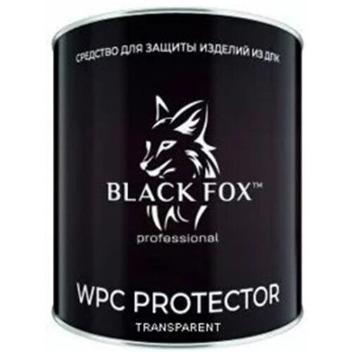 ТД Кубанские Краски Масло Black Fox WPC Protector для террасной доски ДПК 2,5л (прозрачное)
