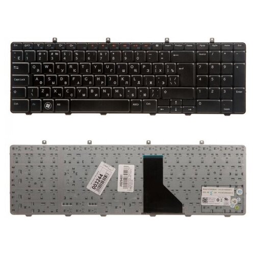 Keyboard Клавиатура для ноутбука Dell Inspiron 1764 черная 2052₽