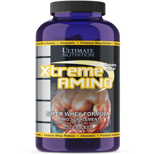 Аминокислотный комплекс Ultimate Xtreme Amino 1500 мг, банан, 330 таблеток