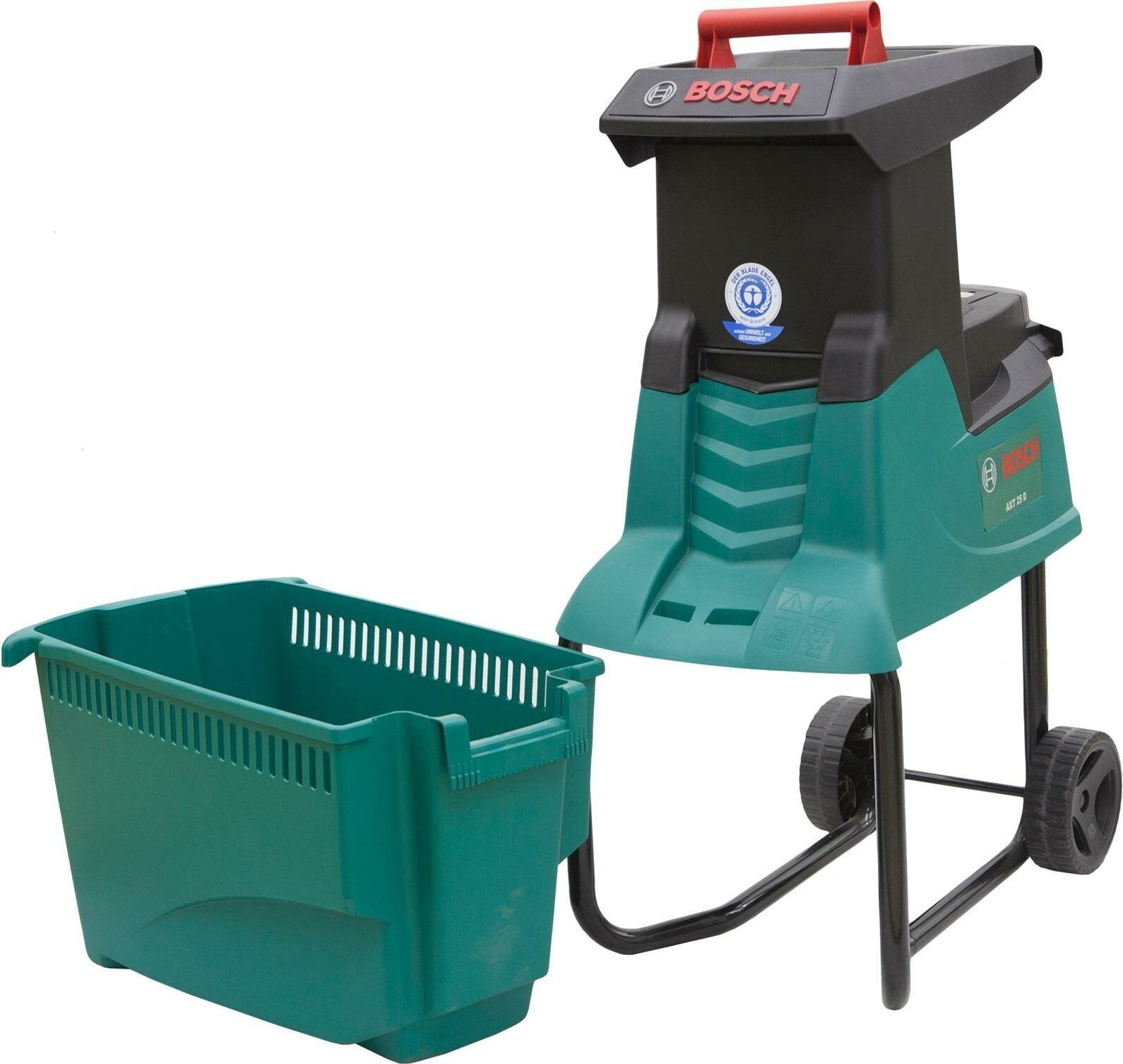 Измельчитель садовый электрический Bosch AXT 25 D 2500 Вт - фото №17
