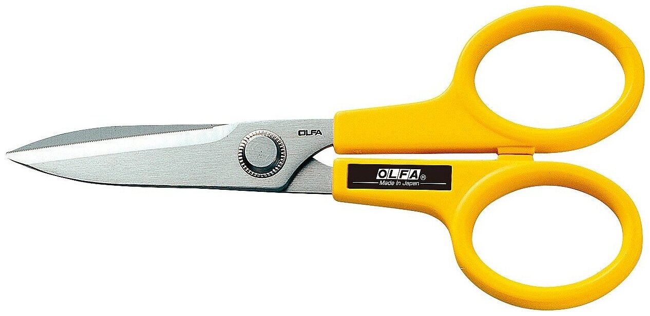 OLFA Ножницы OL-SCS-2, 178 мм желтый