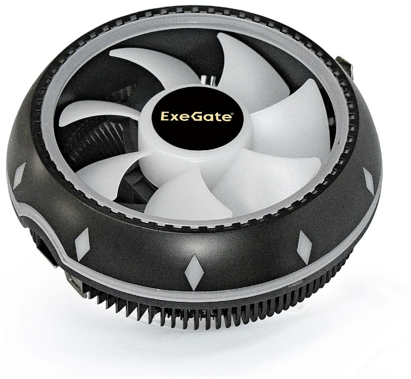 Кулер для процессора ExeGate Dark Magic EE126M-PWM.RGB - фотография № 6