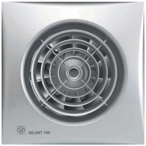 Soler&Palau Вентилятор SILENT-100 CZ SILVER RE 03-0103-105