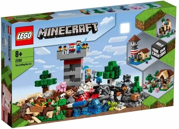 LEGO Minecraft Конструктор Набор для творчества 3.0, 21161