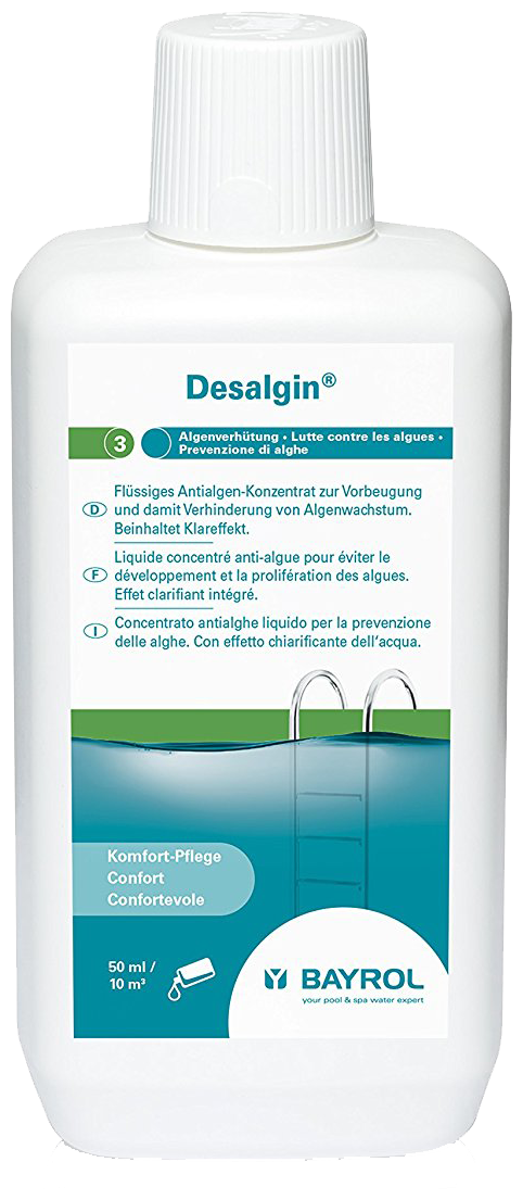 Дезальгин (Desalgin), 1 л.Жидкость для борьбы с водорослями в бассейне Bayrol.