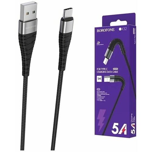 Кабель type-c Borofone BX32 кабель borofone bx17 enjoy charging cable for type c black