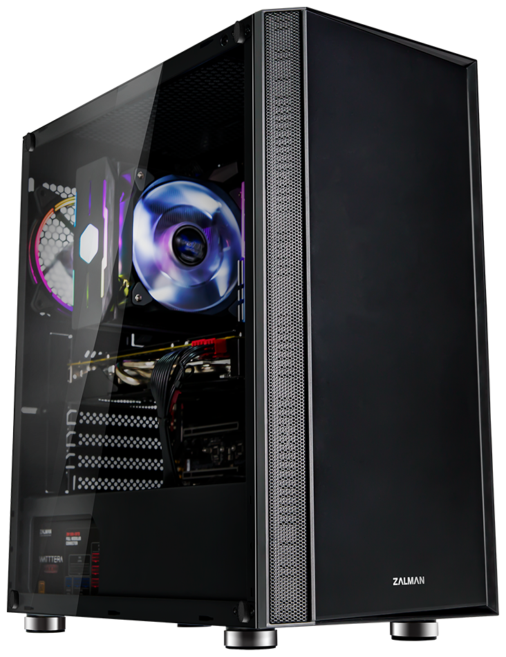 Компьютерный корпус Zalman R2 Black, Middle Tower