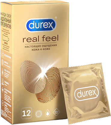 Презервативы дюрекс Real Feel №12 #