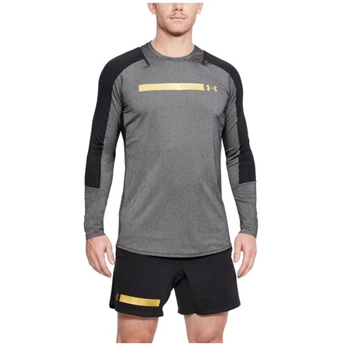 Лонгслив Under Armour Perpetual Fitted LS-BLK//OEY LG