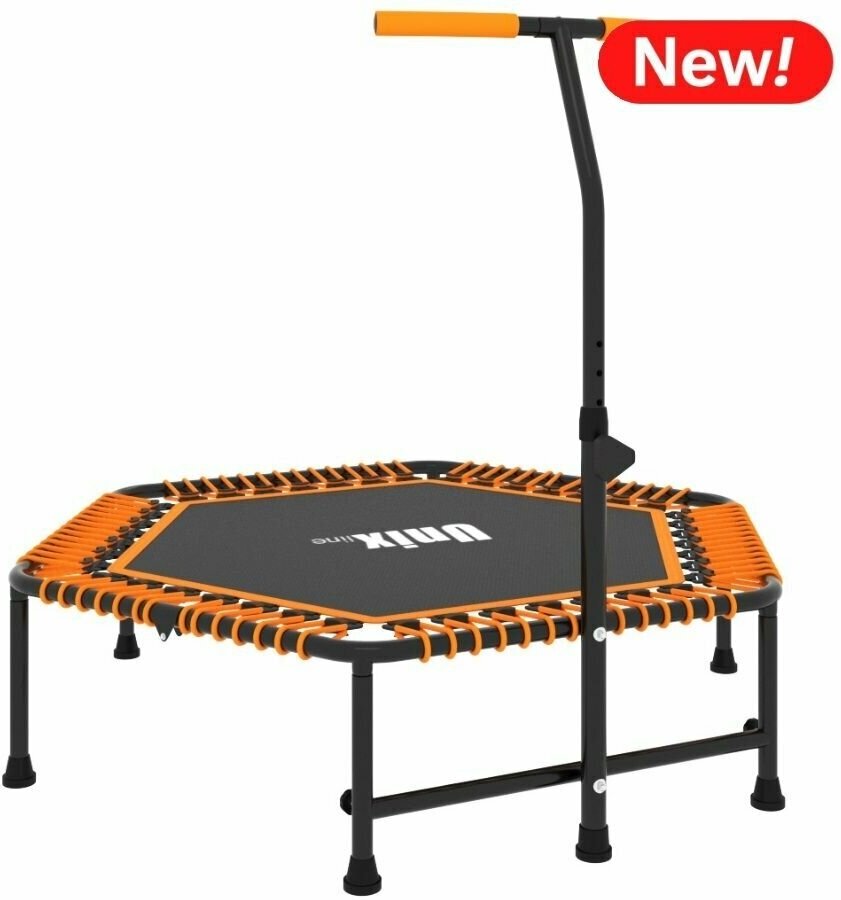 Батут UNIX Line FITNESS Orange (130 cm)